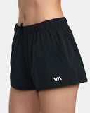 RVCA Womens VA Essential Low-Rise Yogger X Technical Training Shorts