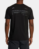 RVCA Mens Brand Reflect Sport Tech T-Shirt