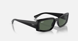 Ray-Ban Kiliane Sunglasses - Black W/ Dark Green
