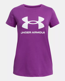 Under Armour Girls' UA Sportstyle Graphic Short Sleeve