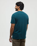 Tentree Mens Cloudy Forest Ten T-Shirt - Jasper Oasis