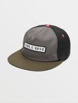 Volcom Mens V Ent Hockey Dad Adjustable Hat - Pewter