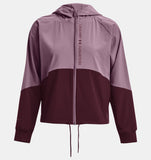 Under Armour Women's UA Woven Full-Zip Jacket