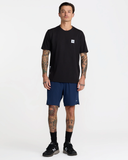 RVCA Mens 2X Short Sleeve Tee - Black