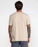 RVCA Mens Sport Vent Short Sleeve Tee - Light Khaki