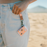 Thread Wrist Lanyard - Coral Reef