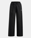 Under Armour Girls' UA Icon Woven Open Leg Pants - Black / White - 001