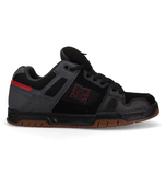DC Mens Stag Shoes - Black/Red