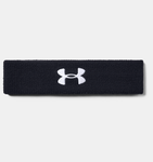 Under Armour Men's UA Performance Headband - Black / White - 001