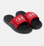 Under Armour Men's Ignite Pro 8 Slides - Red / Black / White - 600