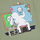 Ripndip Nerman Rockwell Tee - Dusty Olive