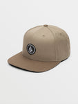 Volcom Mens Quarter Twill Hat - Khaki