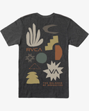 RVCA Mens Papercuts Short Sleeve Tee