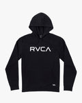 RVCA Mens Big RVCA Hoodie - Black