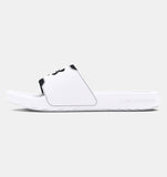 Under Armour Men's UA Ignite Select Slides - White / Black - 100