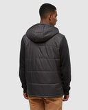 Tentree Mens Coastal Hybrid Hoodie - Meteorite Black