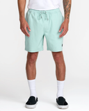 RVCA Mens Escape Elastic Short - Blue Haze