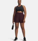 Under Armour Women's UA Vanish 5" Shorts - Dark Maroon - 600