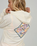 Salty Crew Women's Tippet Fill Tech Hoodie - Off White