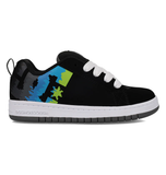 DC Kids Court Graffik Shoe - Black/Multi