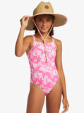 Roxy Girls Aloha Spirit One-Piece Swimsuit For Girls