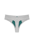 Huha Women's Seamless Thong Mineral Undies - Grey
