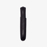 Thread Zipper Wallet - Black