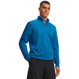 Under Armour Men's SweaterFleece Hybrid 1/4 Zip Neck Sweater - Aegean Blue - 430