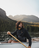 Tentree Mens Reynard Treefleece Zip Hoodie - Meteorite Black