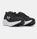 Under Armour Mens Assert 11 Running Shoes - Black / White - 001