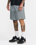 RVCA Mens Yogger Stretch 17" Shorts  - Lead