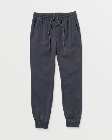 Volcom Mens Frickin Slim Jogger Pants - Charcoal