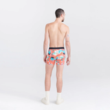 Saxx Ultra Underwear - Snow Days - Hot Coral