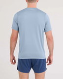 Saxx Mens Multi Sport Tech T-Shirt - Blue Fog