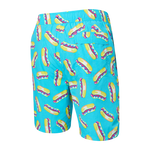 Saxx Mens Go Coastal Classic Volley 7" Swim Short - Pop Dogs