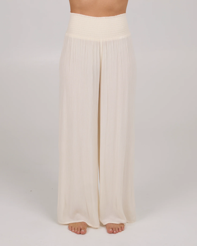 Salty Crew Womens Mainland Beach Pant - Off White