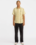 RVCA Mens Anytime SS Shirt - Ceramic