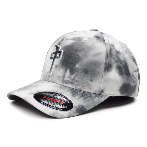 RDS Flexfit OG Puffy Hat - White Tie Dye