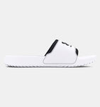 Under Armour Men's UA Ignite Select Slides - White / Black - 100