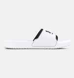 Under Armour Men's UA Ignite Select Slides - White / Black - 100