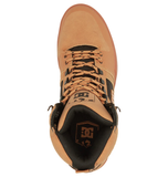 DC Men's Pure High-Top Winter Shoes - Wheat/Black