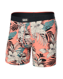Saxx Vibe XTRA Underwear - Hibiscus Jungle-Coral