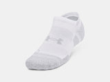 Under Armour Unisex UA Performance Tech Pro 3-Pack Socks - White / Body Gray - 100