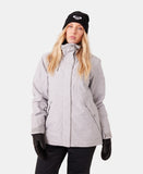 Roxy Womens Billie Snow Jacket - Heather Gray