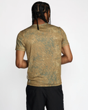 RVCA Mens Vent Lite SS Shirt - Wood