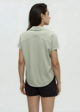 Tentree Women's Harding Shirt - Light Moss
