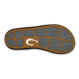 OluKai Mens Ki‘i Lightweight Beach Sandals - Rock / Lava Rock
