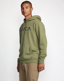 RVCA Mens Big RVCA Hoodie - Ranger Green