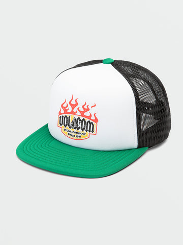 Volcom Big Boys Heater Cheese Hat - Jungle Green