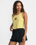 RVCA Womens Flow Tank - Thyme Green